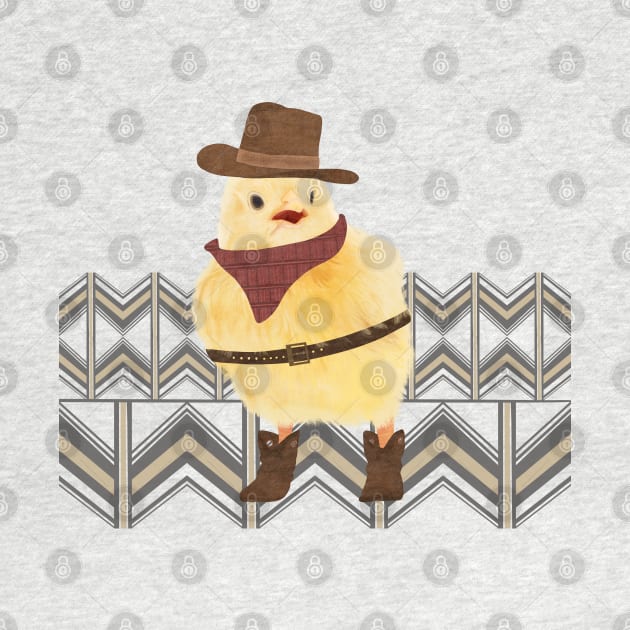 Cute Chick Cowboy by Suneldesigns